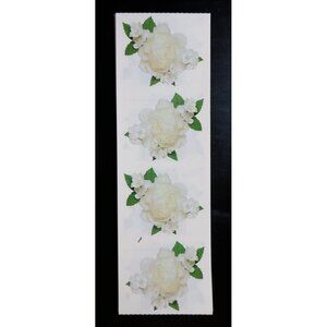 VTG Mrs. Grossman's Stickers White Flowers Floral Peony Spring Peonies Wedding